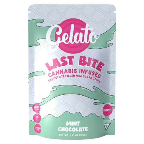 Gelato Last Bites Mint Chocolate Cones 200mg THC