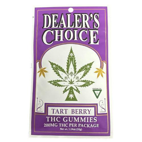 Dealer's Choice Tart Berry Gummies 200mg THC at The Fire Station - Ishpeming