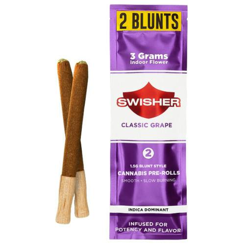 Swisher Classic Grape Infused Blunt 2 Pack 3g