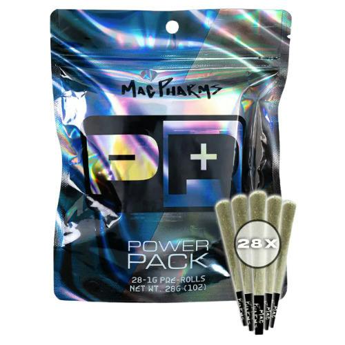 Mac Pharms Zlu Power Pack Hybrid Pre-Rolls 28 Pack 28g