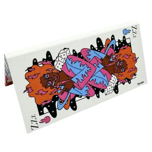 ZZZ's Collective Queen of Flames King Size Slim Papers 32pk