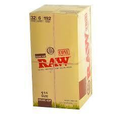 Organic Hemp Cones (6 pack) 1 1/4" Size | Raw