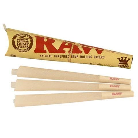Unrefined Cones (3 pack) King Size | Raw