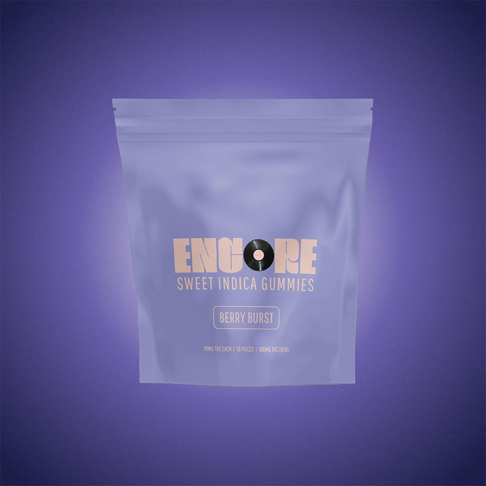 Encore Edibles Berry Burst Gummy 100mg