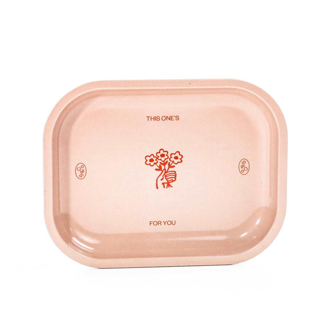 SACKVILLE - Rolling Tray - Pink