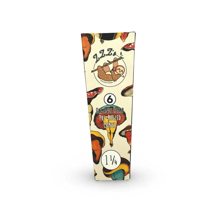 ZZZ's - "Shroom Booties" Pre-Rolled Cones - 1 1/4" - 6ct at ROOTDOWN