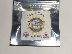 Canna Caps Sunshine Edibles 66 mg pp 200mg