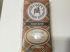 Peanut Butter Bar Grumpy's 100mg p/p 1000mg per Pack.