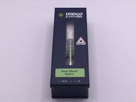 Dirigo Full Spectrum Sour Diesel Sativa 1g Cart.