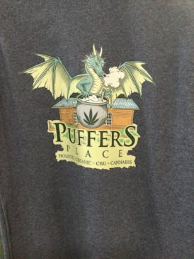 Puffers Place New Logo T-Shirt Large