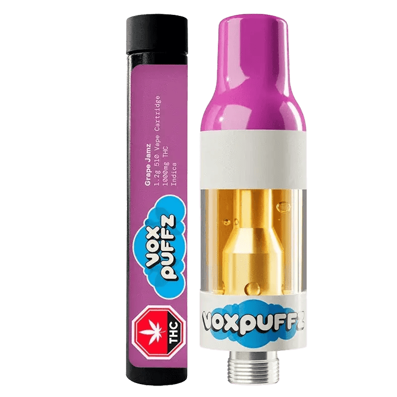 VoxPuffz - Grape Jamz 1.2g Vape Cartridge