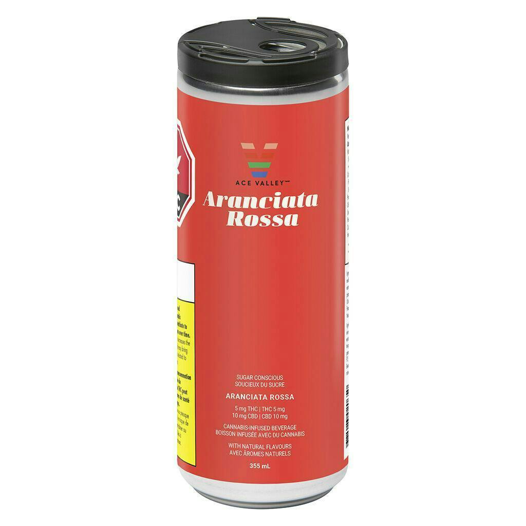 Ace Valley - Aranciata Rossa 1:2 THC:CBD Sugar Free 355mL