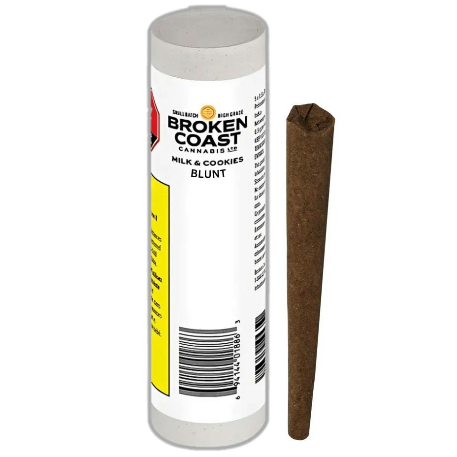 Broken Coast - Milk & Cookies Blunt 1x1g Pre-Roll