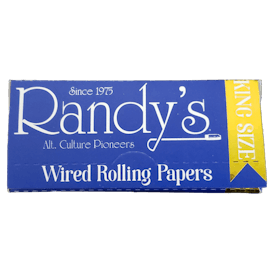 Randy's King Size 110mm Rolling Paper 24 Papers per Pack
