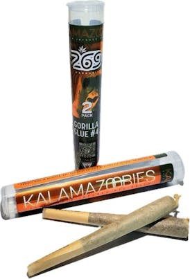Kalamazoobies - Infused Preroll 2pk - Gorilla Glue #4 (2g)