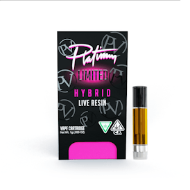 Platinum Live Resin Vape Cart - Animal Mintz (1g)