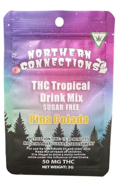 Northern Connections Drink Mixes - Pina Colada SF Drink Mix (50mg) at Ragged Wizard