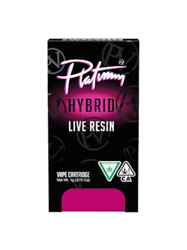 Platinum Live Resin Vape Cart - Cherry Zlushie (1g)