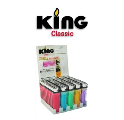 King Classic Disposable Lighter - Clear lighter