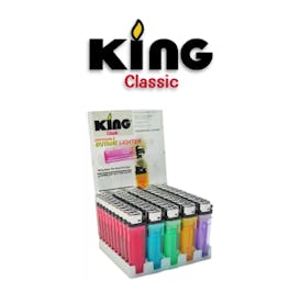 King Classic Disposable Lighter - Clear lighter