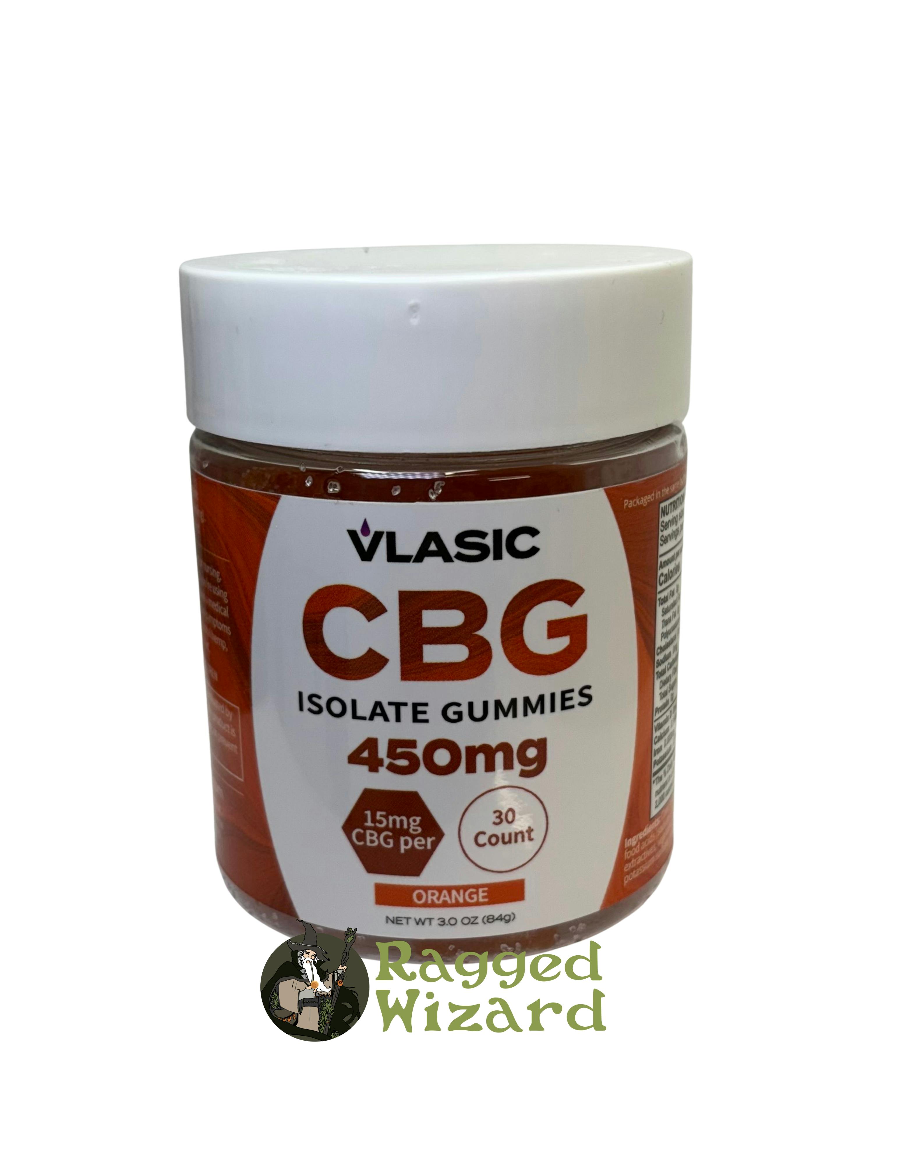 Isolated Cannabinoid Gummies - Orange CBG 450mg (15mg/each) (Focus)