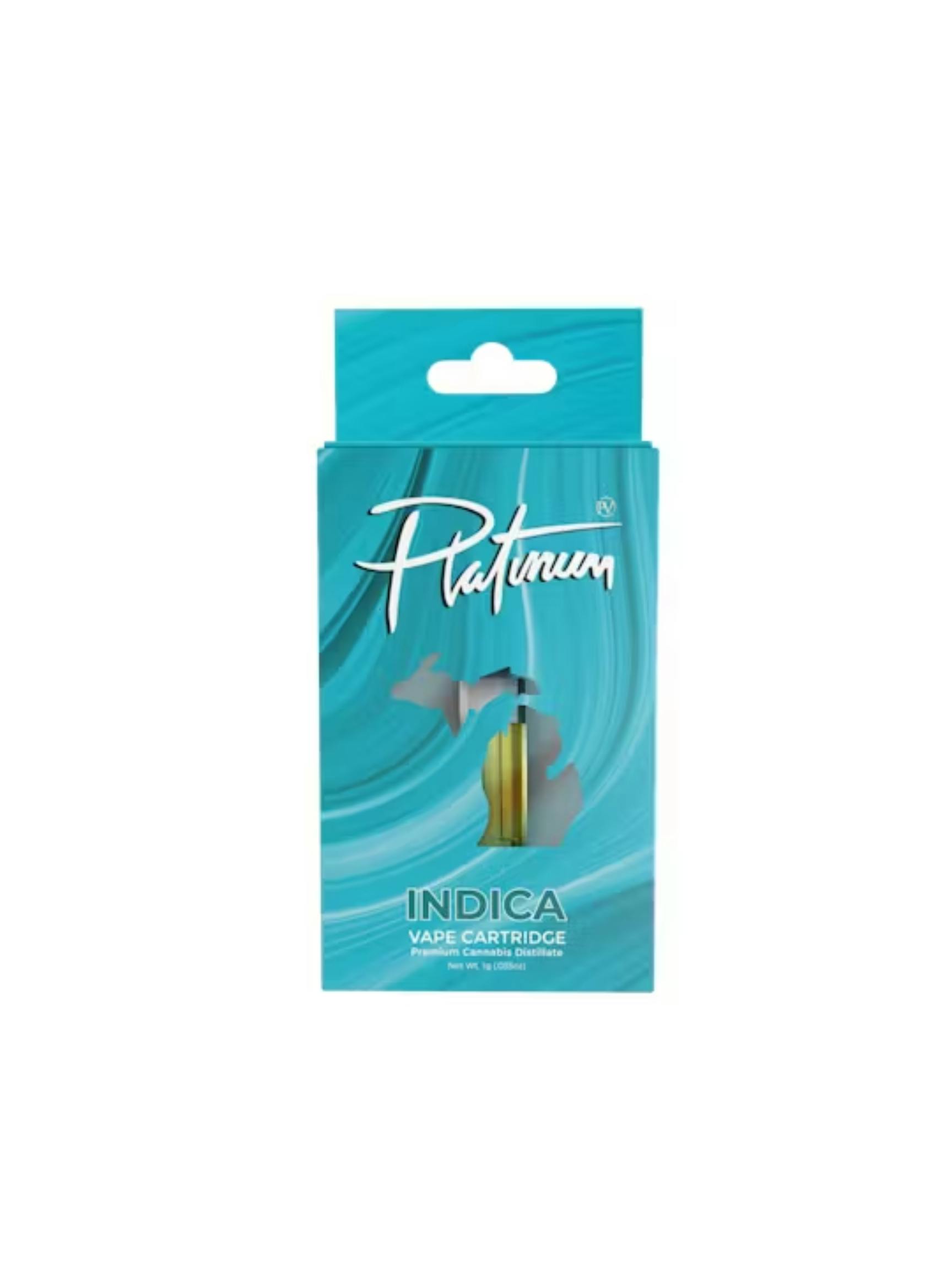 Platinum Vape Carts - Blueberry Pie (I) (1g)