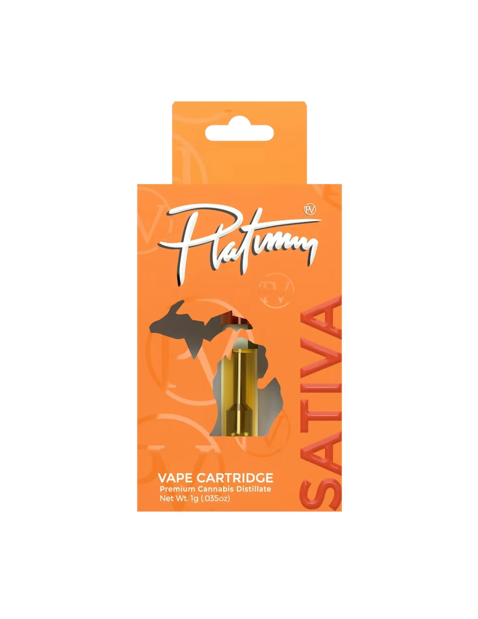 Platinum Vape Carts - Tri-County Tropics (S) (1g)