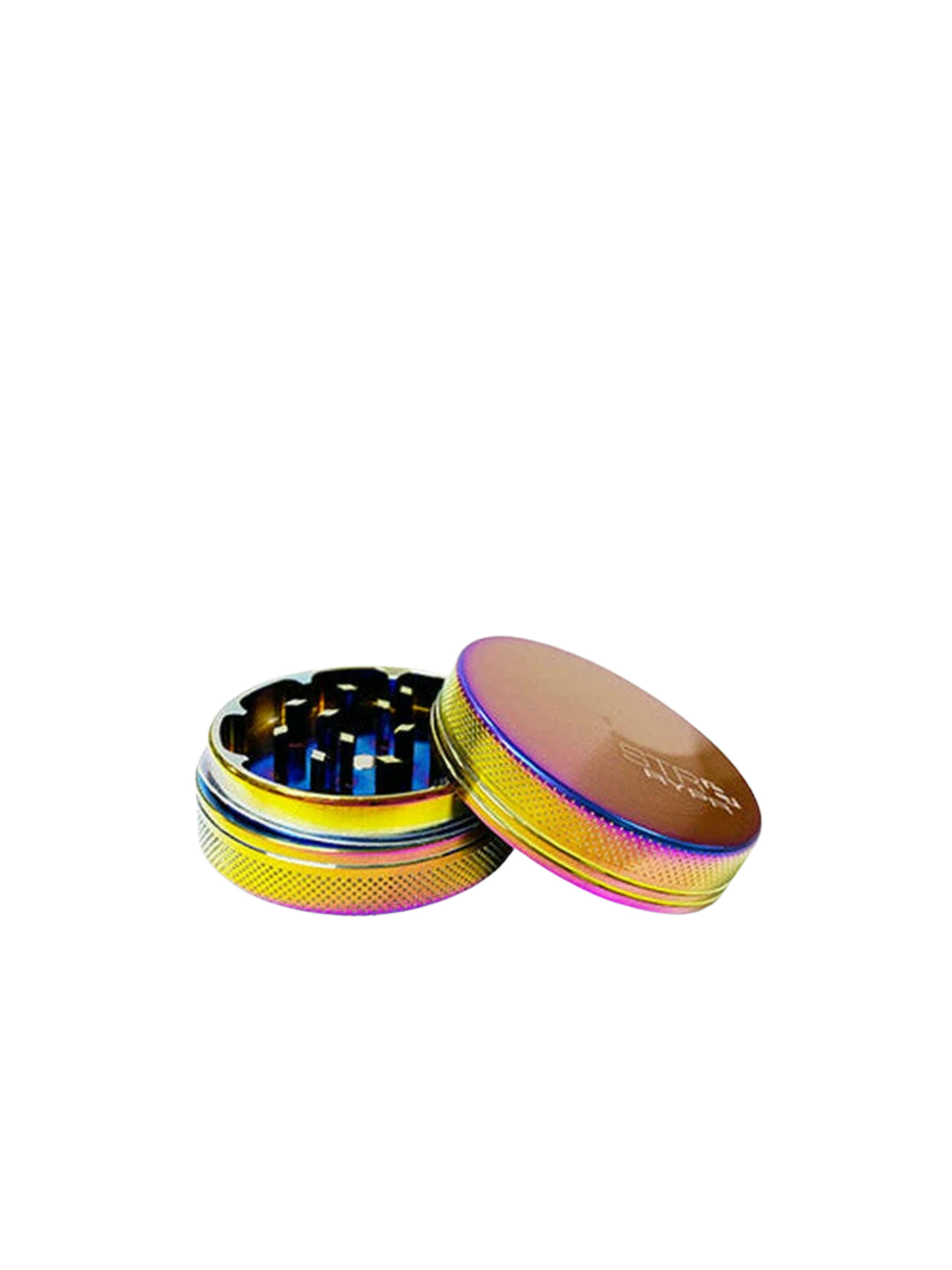STR8 RYPR Grinders - Rainbow 2 Piece Aluminum 55mm