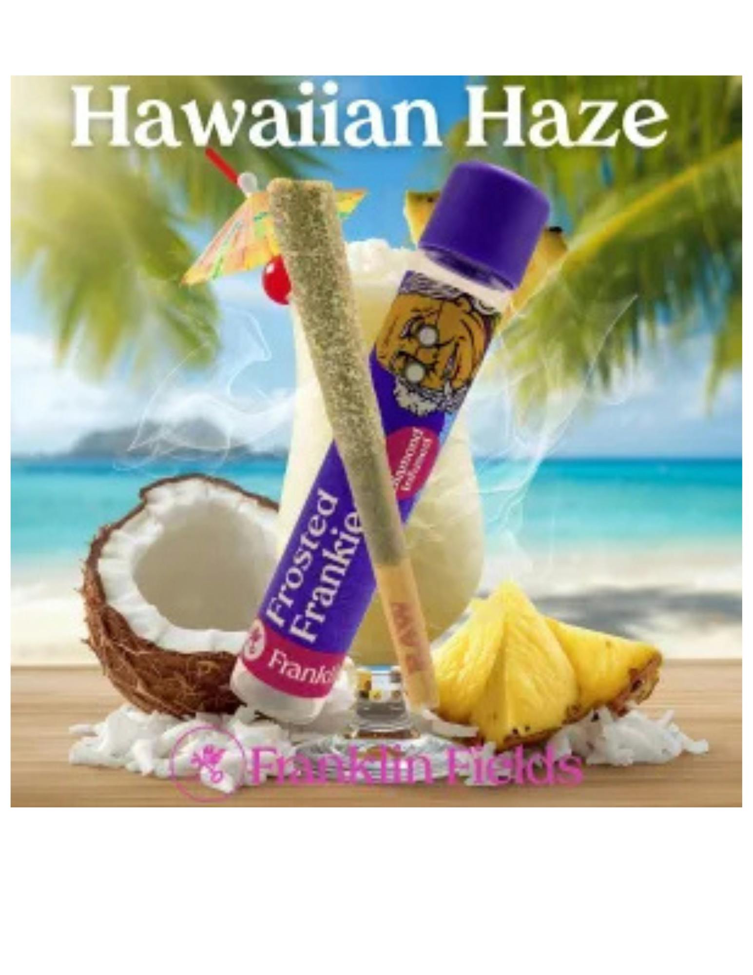 Franklin Fields Frosted Frankie - Hawaiian Haze (H) (1.25g)