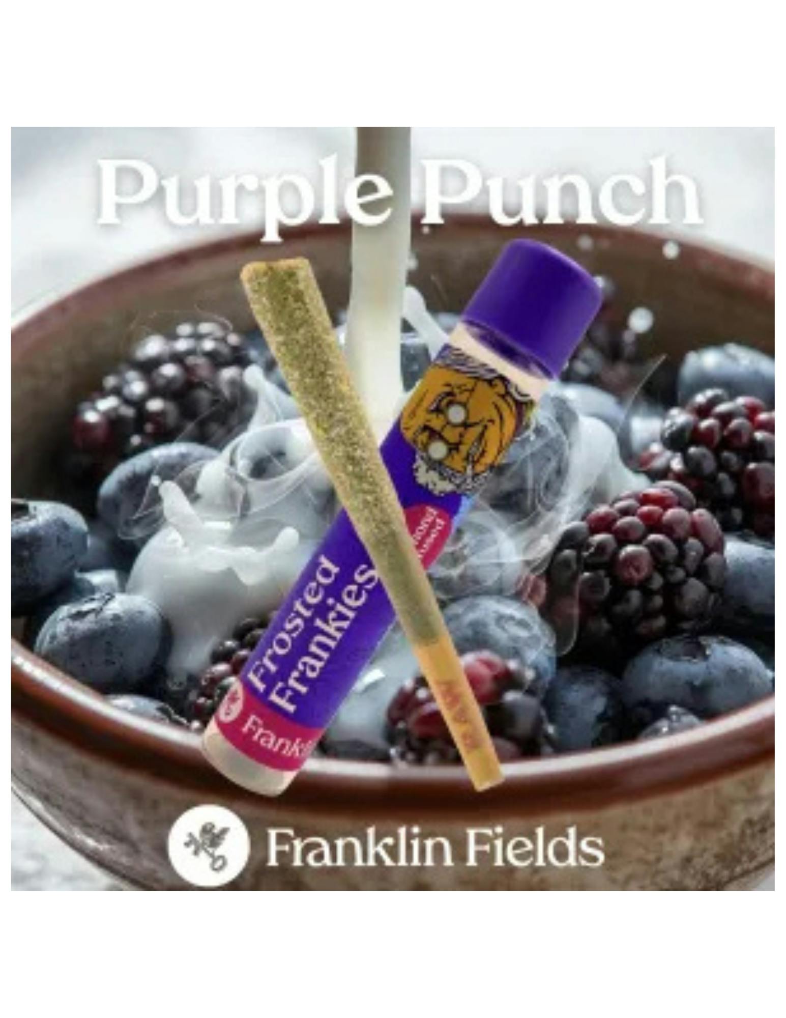 Franklin Fields Frosted Frankie - Purple Punch (I) Frosted Frankie (1.25g)