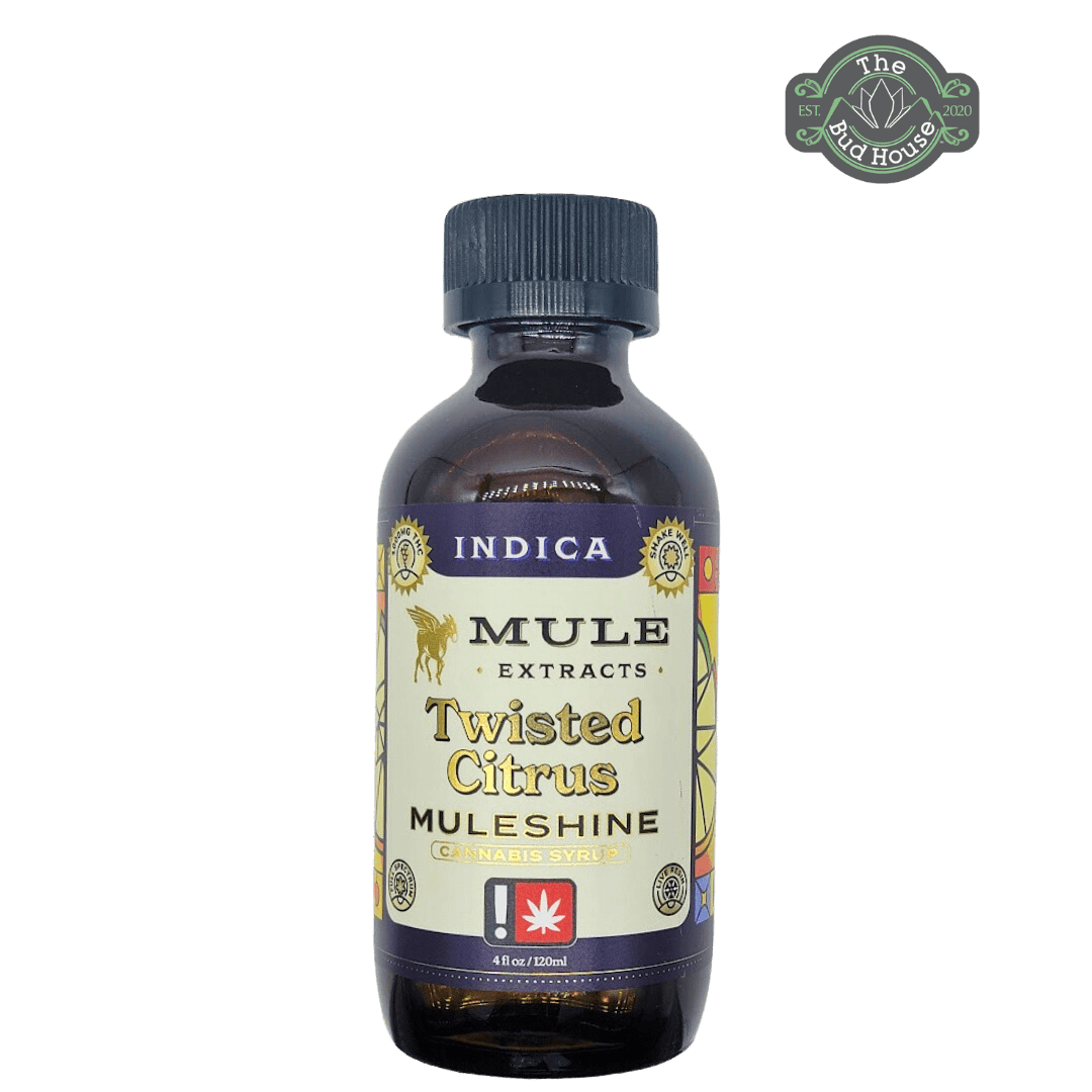 MuleShine 4oz TWISTED CITRUS (Indica) 1000mg Tincture