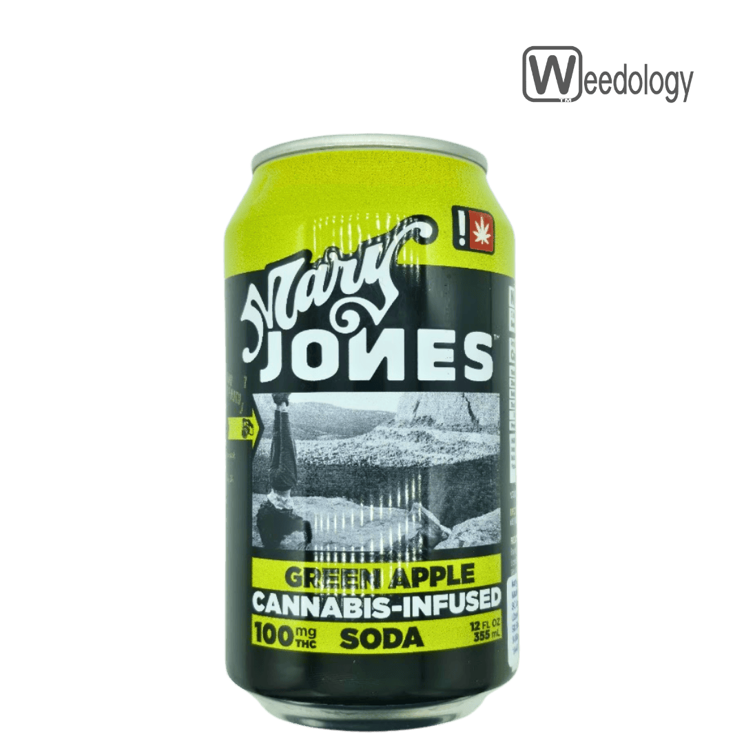 Mary Jones 100mg GREEN APPLE Soda