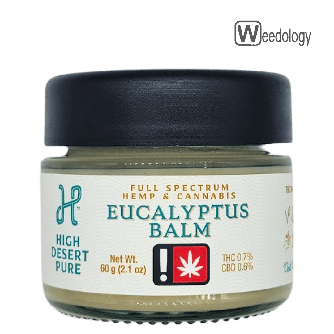 High Desert Pure 2.1oz EUCALYPTUS 1:1:1 Balm