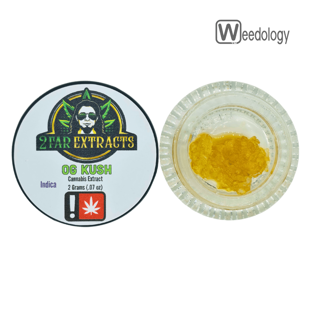 2 Far Extracts 2g OG KUSH Rocks & Sauce