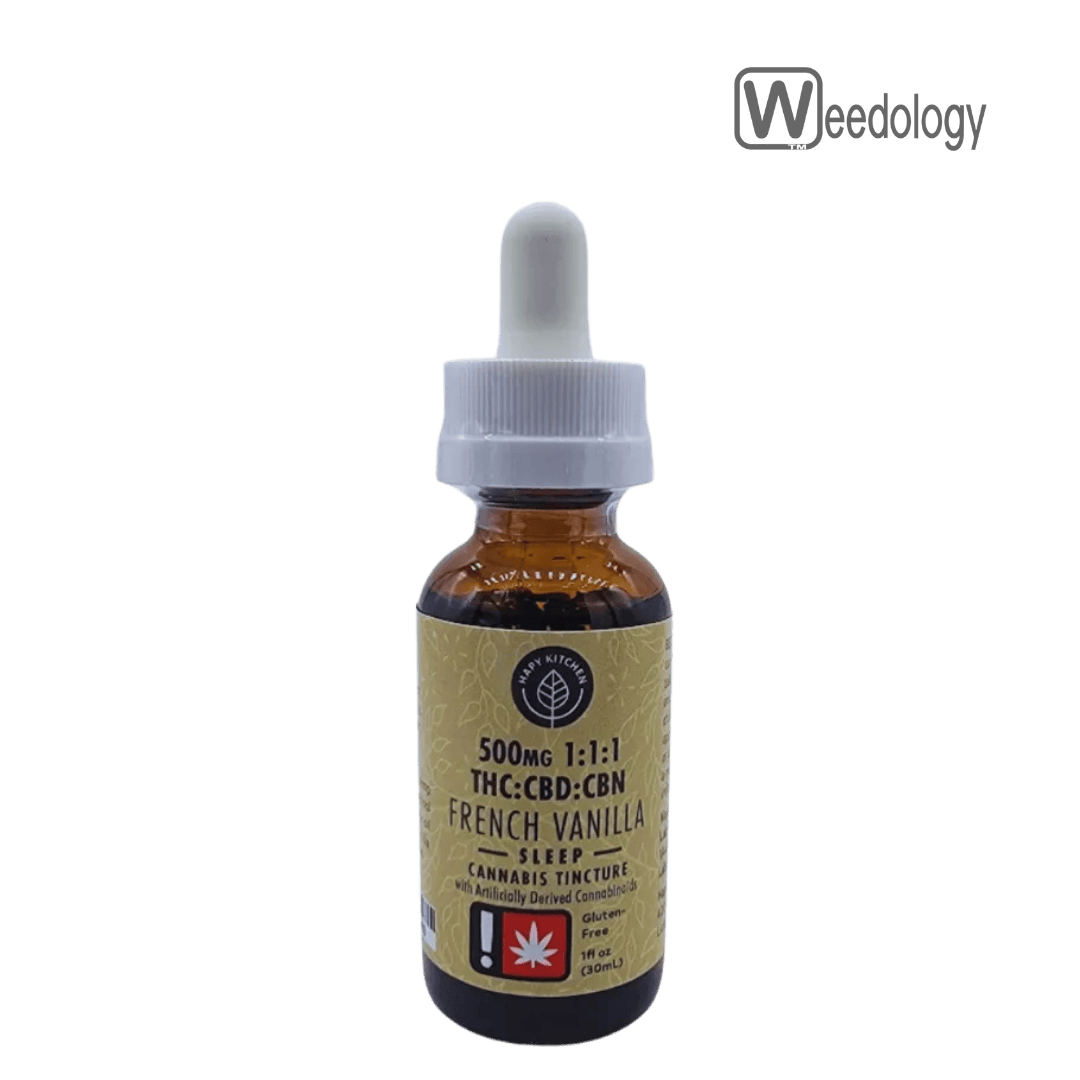 Hapy Kitchen 1.0oz FRENCH VANILLA 1:1:1 Tincture