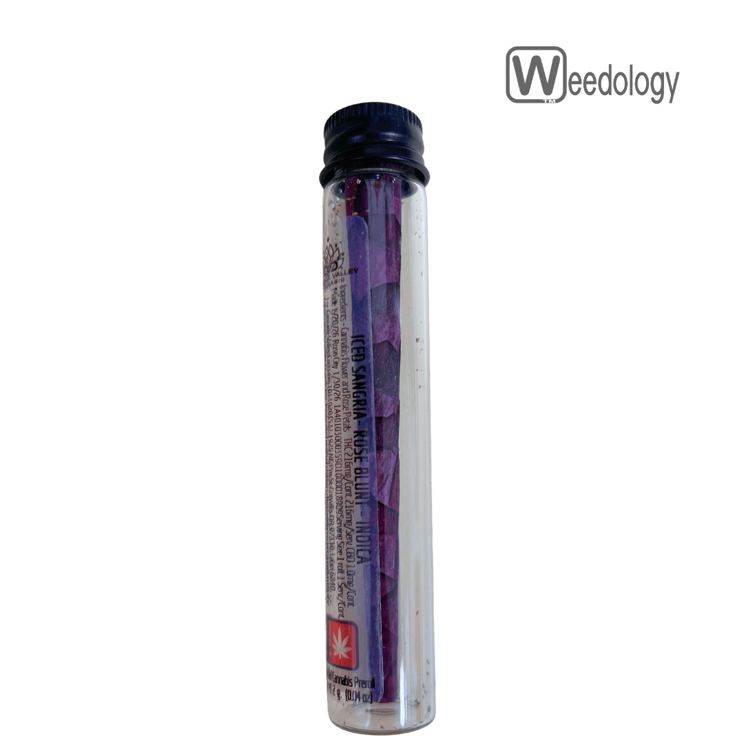 Cascade Valley Cannabis 1g ICED SANGRIA Rose Blunt