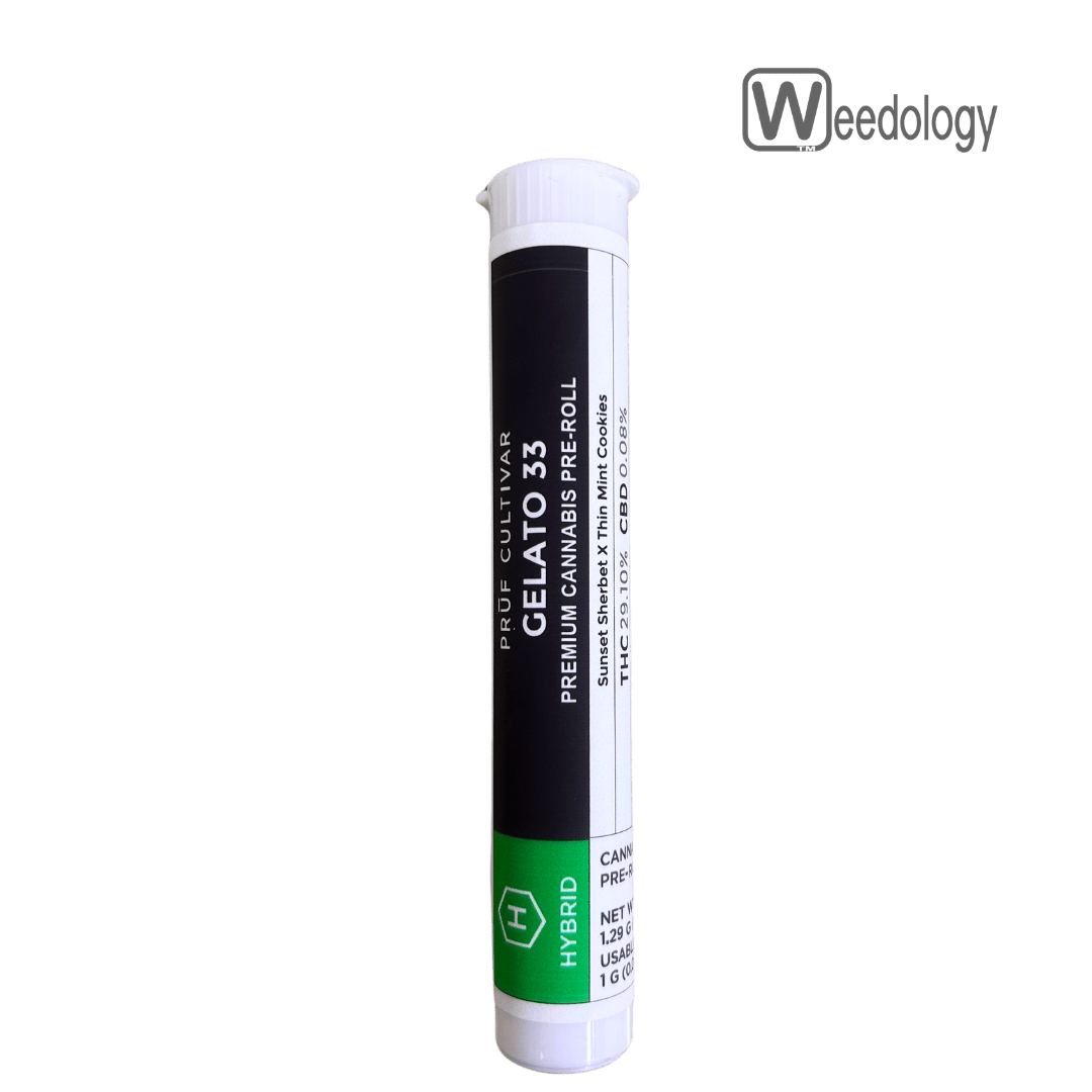 Pruf Single GELATO 33 1g Pre-Roll