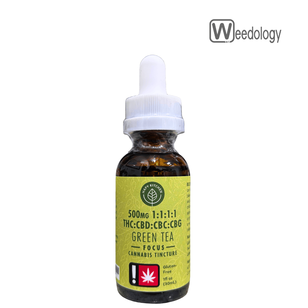 Hapy Kitchen 1.0oz GREEN TEA 1:1:1:1 Tincture