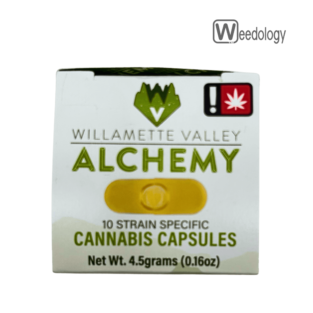 Willamette Valley Alchemy 10pk BUBBAS BLUEBERRY OG 100mg Liquid CR Capsules