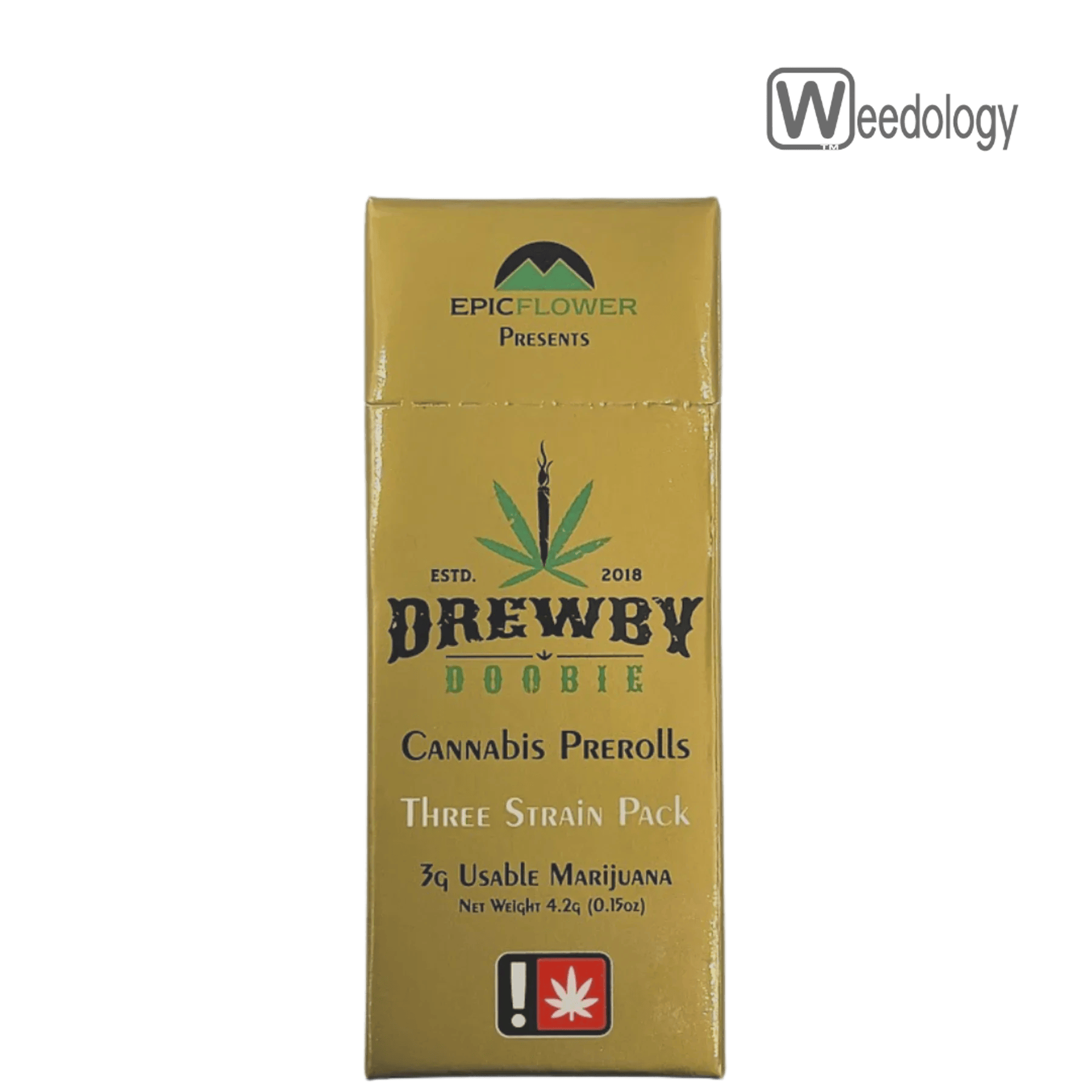 Drewby Doobie 6pk CADILLAC RAINBOWS(I)/TRAP FUEL(H)/TROPICANNA CHERRIES(S) 0.5g Pre-Rolls