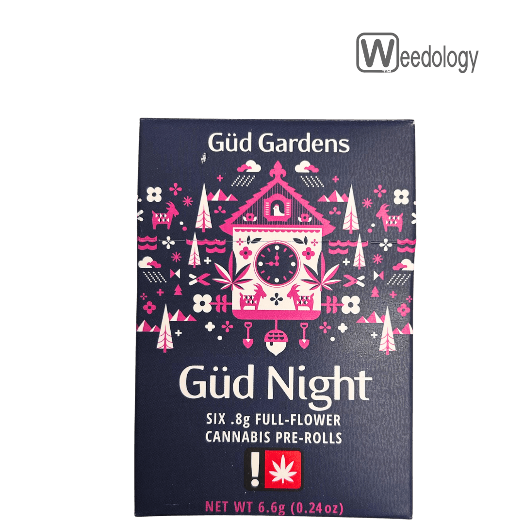 Gud Gardens 6pk "Gud Night" .8g Pre-Rolls