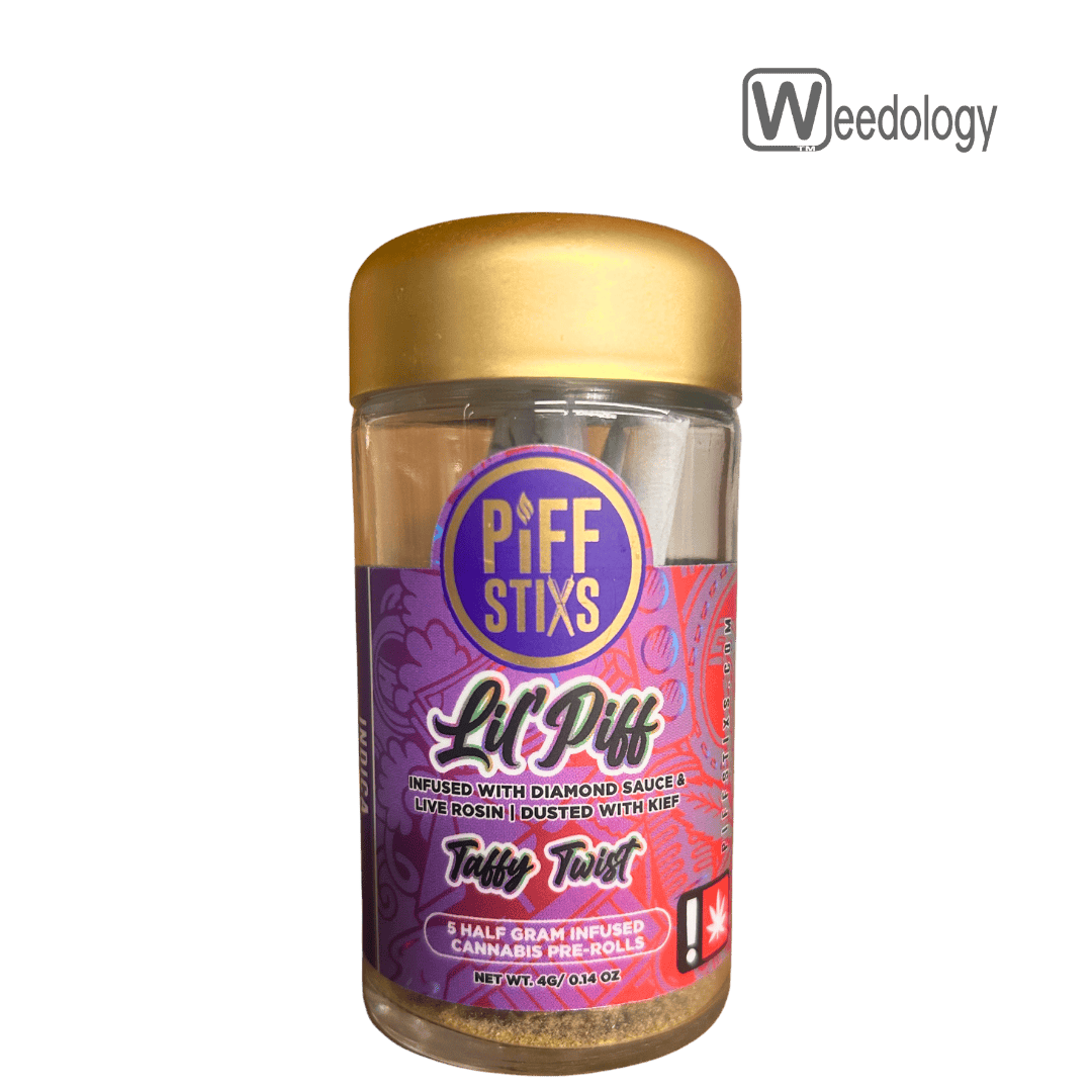 Lil' Piff 5pk TAFFY TWIST Infused 0.5g Pre-Rolls
