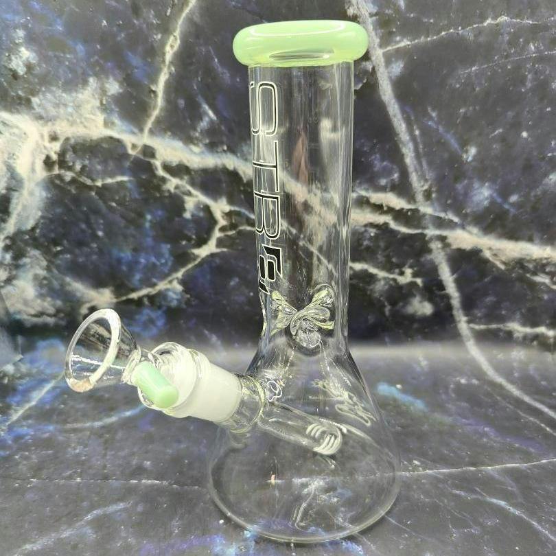 8"Bubble Beaker w/ Ice Catcher