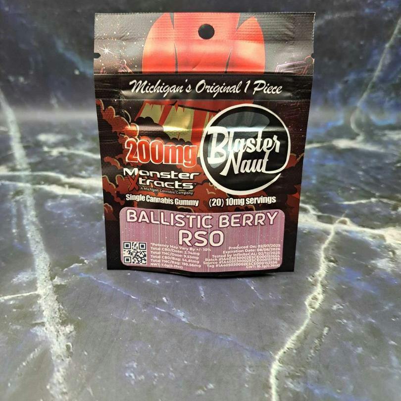Ballistic Berry RSO 200MG Blaster Naut-Monster