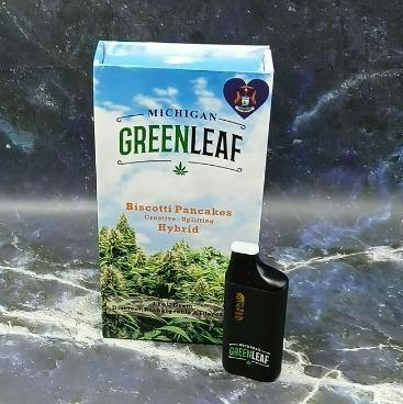 Michigan Greenleaf-Biscotti Pancakes 1G Discreet Disposable