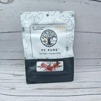 Michigan Cherry Indica 200MG Gummies-PC Pure