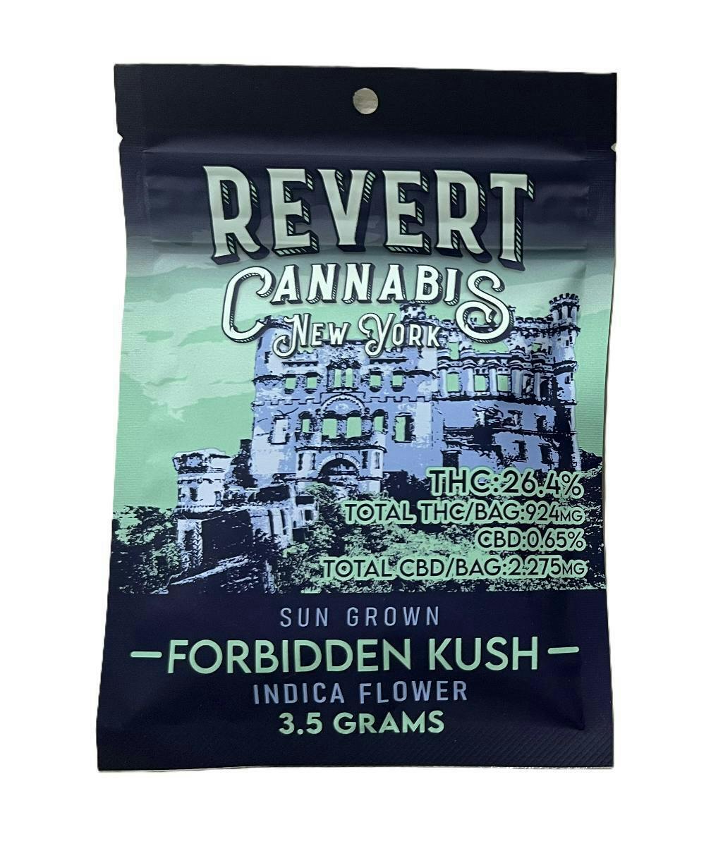 Revert ( FORBIDDEN KUSH 3.5G ) INDICA 26.4%