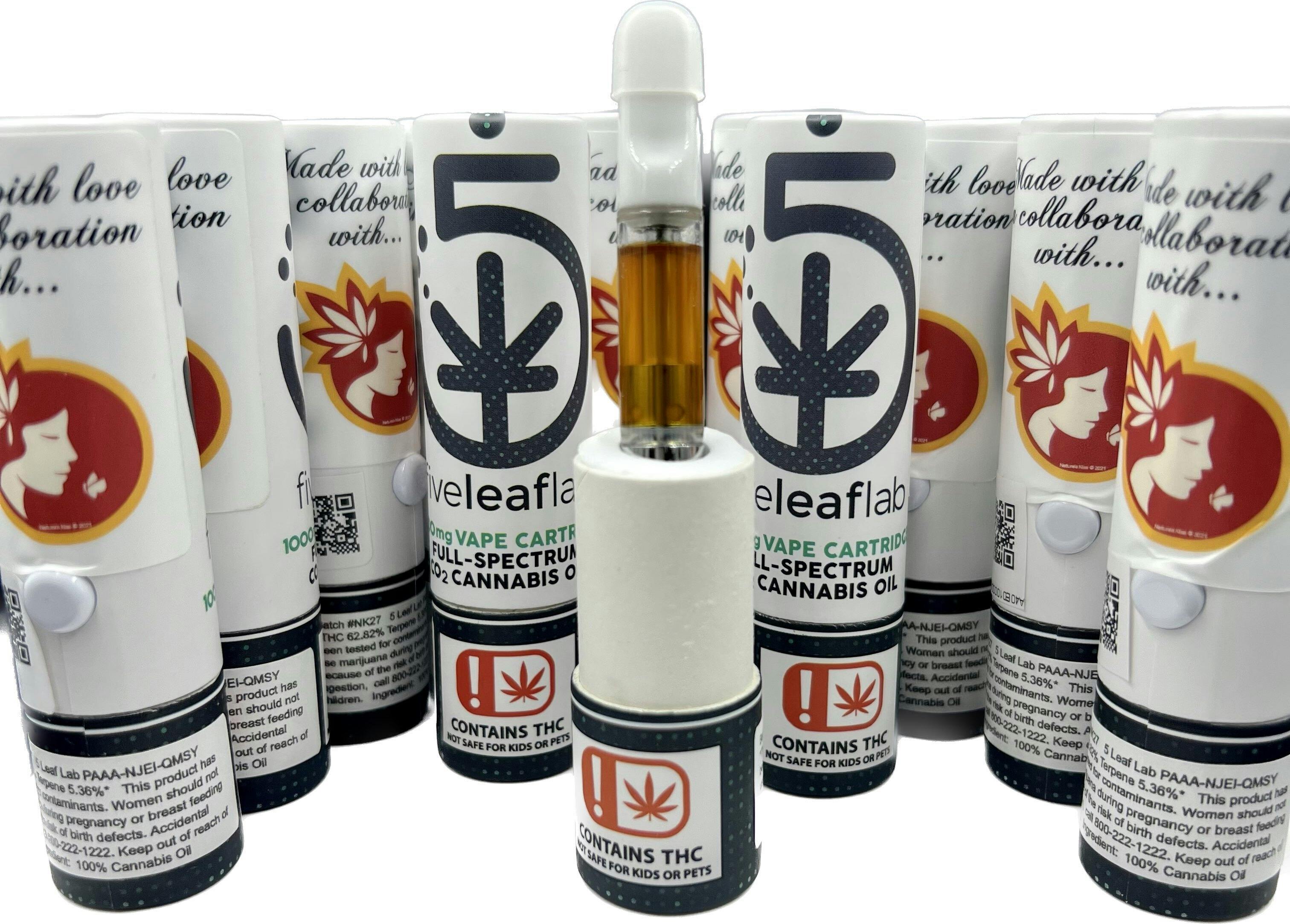 5 Leaf Lab | Grape Limeade | Full-Spectrum Cartridge | Sativa | 1g