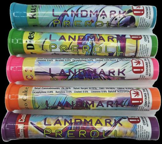 Landmark | Kitchen Sink | Bubble Hash Infused Pre-Roll | 1g