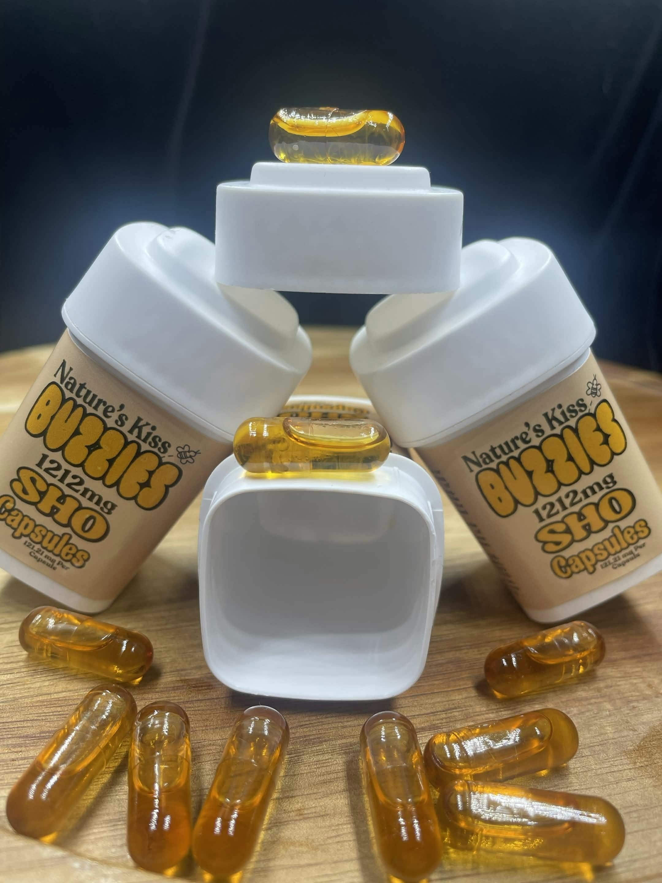 Nature's Kiss | Buzzies SHO Capsules | 1212mg